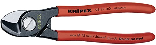 Knipex 19590 165 mm Copper Or Aluminium Only Cable Shear