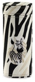 NICI Wild Friends Zebra, Stiftebox, Zebramuster, 19cm