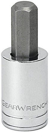 GEARWRENCH 3/8 Drive Hex Bit Metric Socket 6mm - 80427