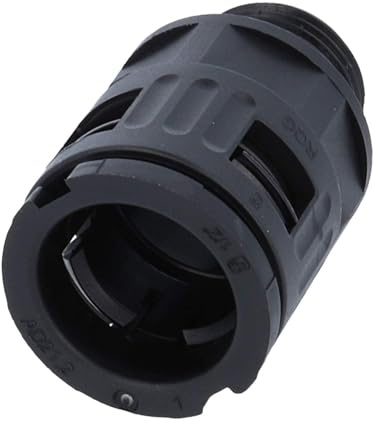 Flexa Gaestopas rqg1-p Verbindungsstück, Durchmesser 54,5 mm, 48 IP 66, Schwarz