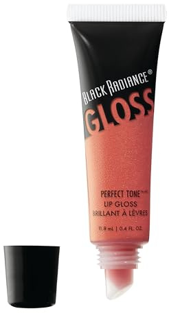 Black Radiance Perfect Tone Lip Gloss, Caramel Kiss, 0.4 Ounce