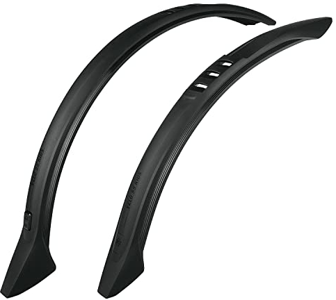 SKS GERMANY Unisex – Erwachsene Velo Set Steckradschützer, Schwarz, XS