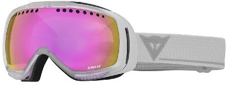 Dainese Goggles Vision Air, Maschera da sci, Unisex, Bianco/Rosa, Taglia unica