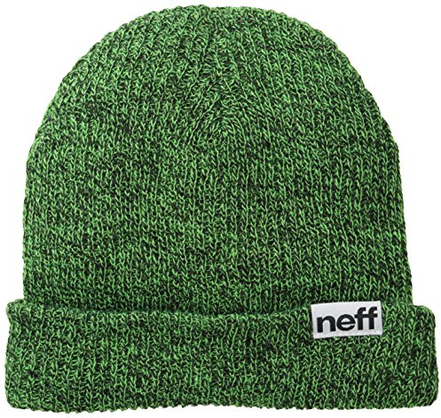 Neff Mütze Fold Heather, Black/Slime, One Size