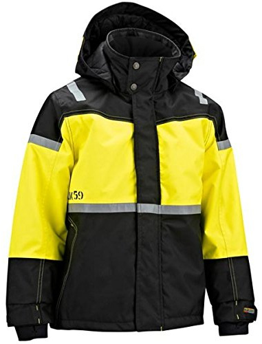 Blaklader 48581977 GARTENJACKET, Schwarz/Gelb, grootte C164