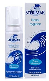 STÉRIMAR Hygiène du Nez - Spray Nasal Hygiène au Quotidien, Lave en Douceur & Hydrate le Nez, à l'Eau de Mer 100% Naturelle, Formule Physiologique, 100 ml