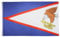 AZ FLAG - Flagge Amerikanisch-Samoa - 150x90 cm - Amerikanische Fahne 100% Polyester mit Messing-Ösen - 110g