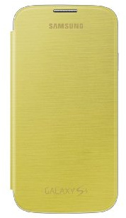 Samsung EF-FI950BYEGWW Flip Cover per Galaxy S4, Giallo