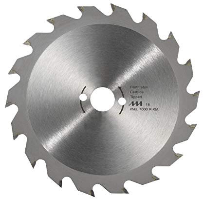 kwb Kreissägeblatt 200 x 16 mm, Made in Germany, schneller Schnitt, Sägeblatt geeignet für Weich- und Hartholz, Tischlerplatten und Spanplatten