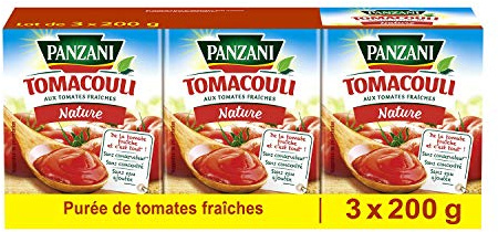 Panzani Tomacouli Nature - 3x 200g