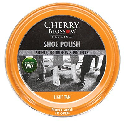 Cherry Blossom Traditional polish 50ml tins for smooth leather Shoes Boots