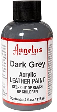 Angelus Leather Paint 4 Oz Dark Grey
