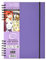 Daler Rowney Optima 468298400 Pad für Verschiedene Medien, Einzelbett, Amethyst, WB A4 250G 30SH