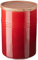 LE CREUSET Stoneware Canister with Wood Lid, 2.5 qt. (5.5 diameter), Cerise