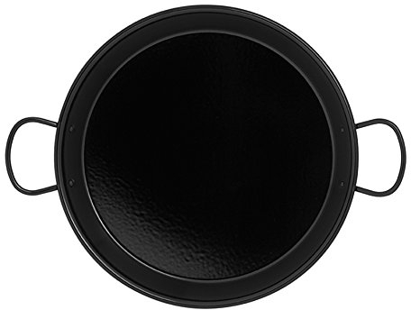 Imex El Zorro Paellera esmaltada inducción, Negro, 36 cm