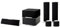 Jamo Paquete de Altavoces de Cine en casa A405HCS5 5.1 740W - Negro