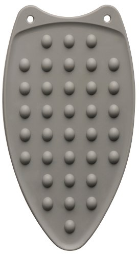 Premier Housewares Silicone Iron Rest - 1 x 28 x 15 cm, Grey