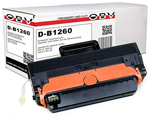 OBV Kompatibel Toner ersetzt Dell 593-11109 für B1260dn B1265DNF - schwarz 2500 Seiten