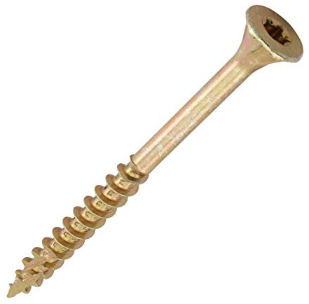 TIMCO C2 Multi-Purpose Advanced Screws Woodscrews - 4.2 x 55 - Gold - Tub of 250