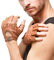 Nappaglo Herren Hirschleder Fingerlose Handschuhe Halbfinger Lederhandschuhe für fahren Motorrad Radfahren Ungefüttert Handschuhe (M (Umfang der Handfläche:20.3-21.6cm), Sand)