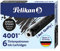 Pelikan Standard-Tintenpatronen 4001 Tinte Brillant-Schwarz, 6 Stück