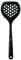 OXO Good Grips - Espátula redonda de nailon, color negro
