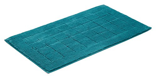 Vossen 1147450589 Exclusive - Badeteppich, 60 x 100 cm, lagoon