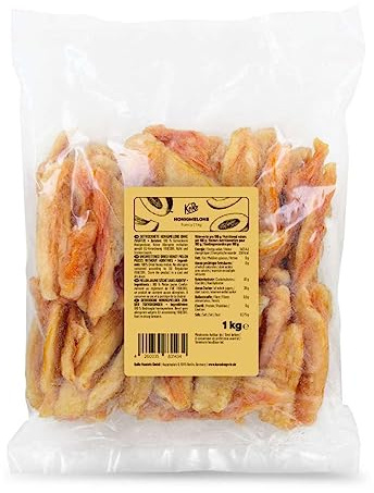 KoRo - Cantaloupe-Melone 1 kg - Naturbelassen - Ballaststoffquelle - Ohne Zuckerzusatz