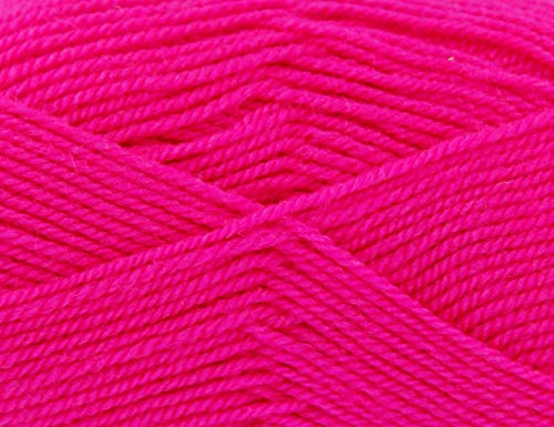 King Cole Pricewise DK Yarn - 40 Candy - Value Pack 12 x 100g Balls - 282 Metres per Ball