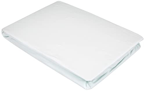 fleuresse Jenny C klassisches Jersey-Spannlaken, 100% Baumwolle, mit praktischem Rundumgummi, Fb. Jade, Größe 100 x 220 cm, auch passend für 90 x 200