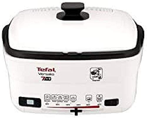 Tefal FR4900 Solo 1600W Color blanco - Freidora (1,3 kg, 2 L, 80 °C, 180 °C, Solo, Color blanco)