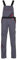 Planam Highline Damen Latzhose Schiefer schwarz rot Modell 2339 - Größe 42