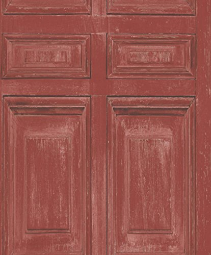 UGEPA Vliestapete Holz, rot, J92210