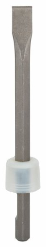 Bosch 1x PRO Hex 19-4C Flat Chisel (for Concrete, Brick, Ø mm, Professional Accessory Demolition Hammer)
