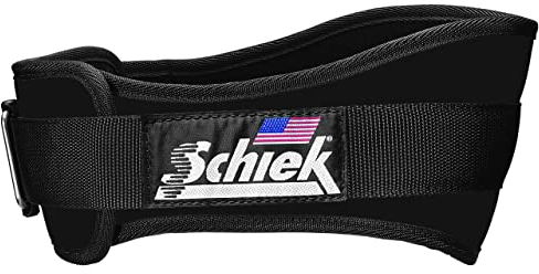 Schiek 6 Gürtel, Größe M, Schwarz