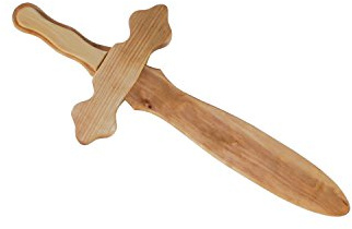 Holzspielerei Dolch Edelmann geölt