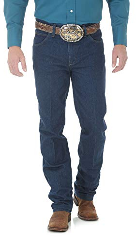 Wrangler Herren Hochwertige Performance Cowboy-Schnitt, Schmale Passform Jeans, Vorwäsche, 35W / 34L