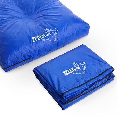 Skil-Care Ersatzbezug für 1,5 m x 1,5 m Crash-Pad, strapazierfähige Blaue Nylonschale, wasserabweisend, maschinenwaschbar, nur Bezug – passend für Original Crash Pad, 914782