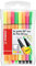STABILO - Fineliner & Filzstifte - point 88 Mini & Pen 68 Mini - 8er Pack - Neonfarben