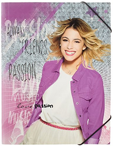 Undercover VIAE0300 - Disney Violetta Gummizugmappe, A4