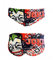 Turbo Slip Joker Cards Wasserball, 0809 Rojo/Negro, S
