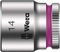 Douille 6 pans extérieurs 14 mm Longueur: 23 mm Wera 05003513001 Propulseur: 1/4 (6.3 mm) 1 pc(s)