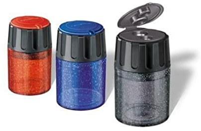STAEDTLER 5134 Spitzer, 2 Löcher, Farben sortiert