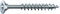 SPAX Schrauben mit T-STAR plus Senkkopf, Teilgewinde, Blank Verzinkt, 6,0 x 130 mm - 100 Stück