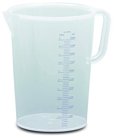 Pot gradué plastique 5 litres