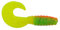 Berkley PowerBait Power Grubs Angelköder, Firetiger, unwiderstehlicher Duft und Geschmack, realistische Wirkung, sperriger Körper, ideal für Barsch, Zander, Forelle und mehr