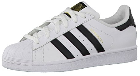 adidas Superstar, Sneakers Unisex - Adulto, White Black, 38 EU