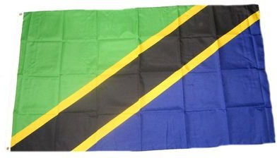 Fahne/Flagge Tansania NEU 90 x 150 cm Flaggen