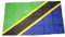 Fahne/Flagge Tansania NEU 90 x 150 cm Flaggen