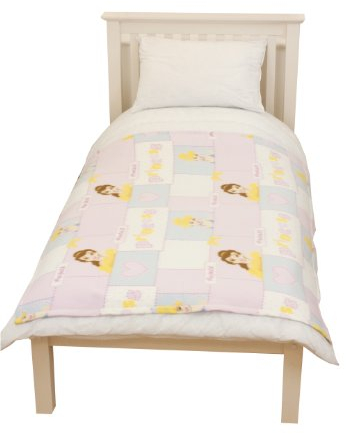 Character World Disney Prinzessin Fleecedecke mit Ärmeln, umlaufendes Wishes-Motiv